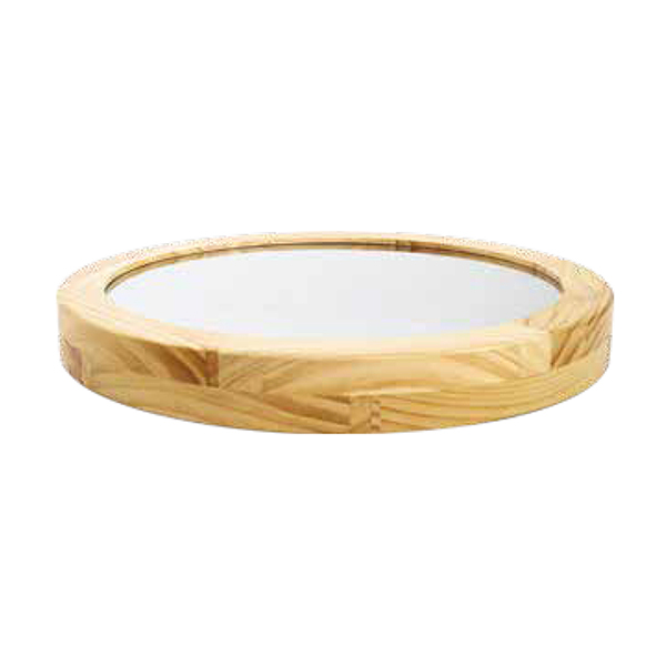 Wooden Abyss Mirror