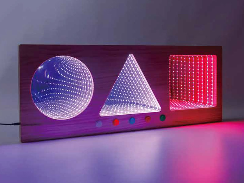 Application of wooden soft light board in LED cultural and educational lighting fixtures