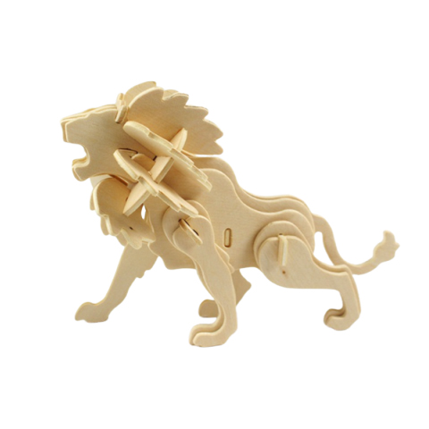 3D Stereoscopic Puzzle - Lion