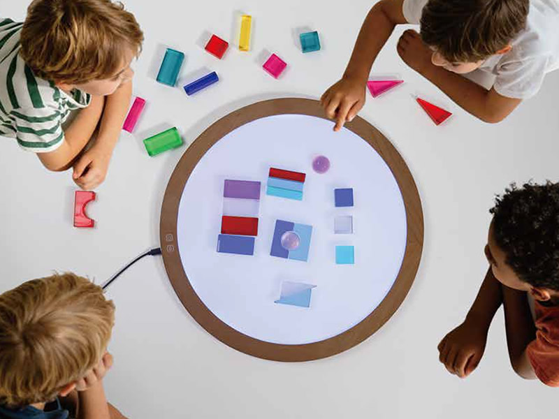 The use of wooden soft light board in cultural and educational LED products