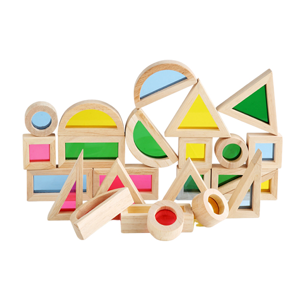 Acrylic Building Block Puzzle