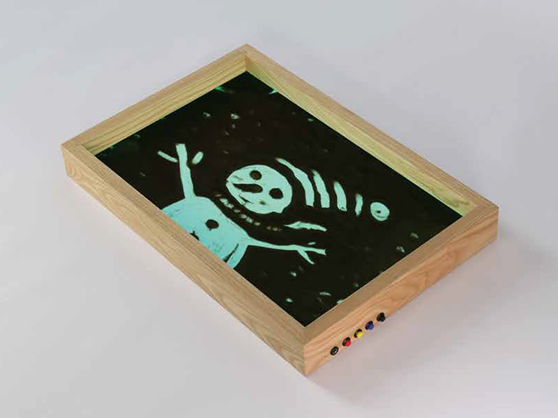How to use wooden soft light board with backlight to achieve uniform light output