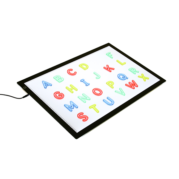 Children's rectangular light board