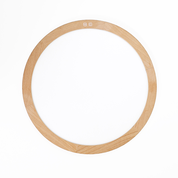 Diameter 50 round wooden luminous board